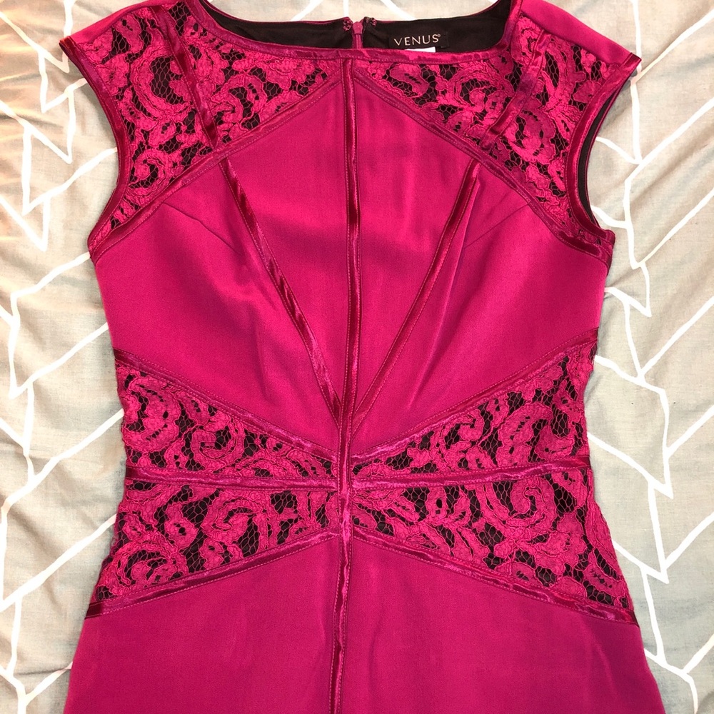 Fuschia Sheath Dress